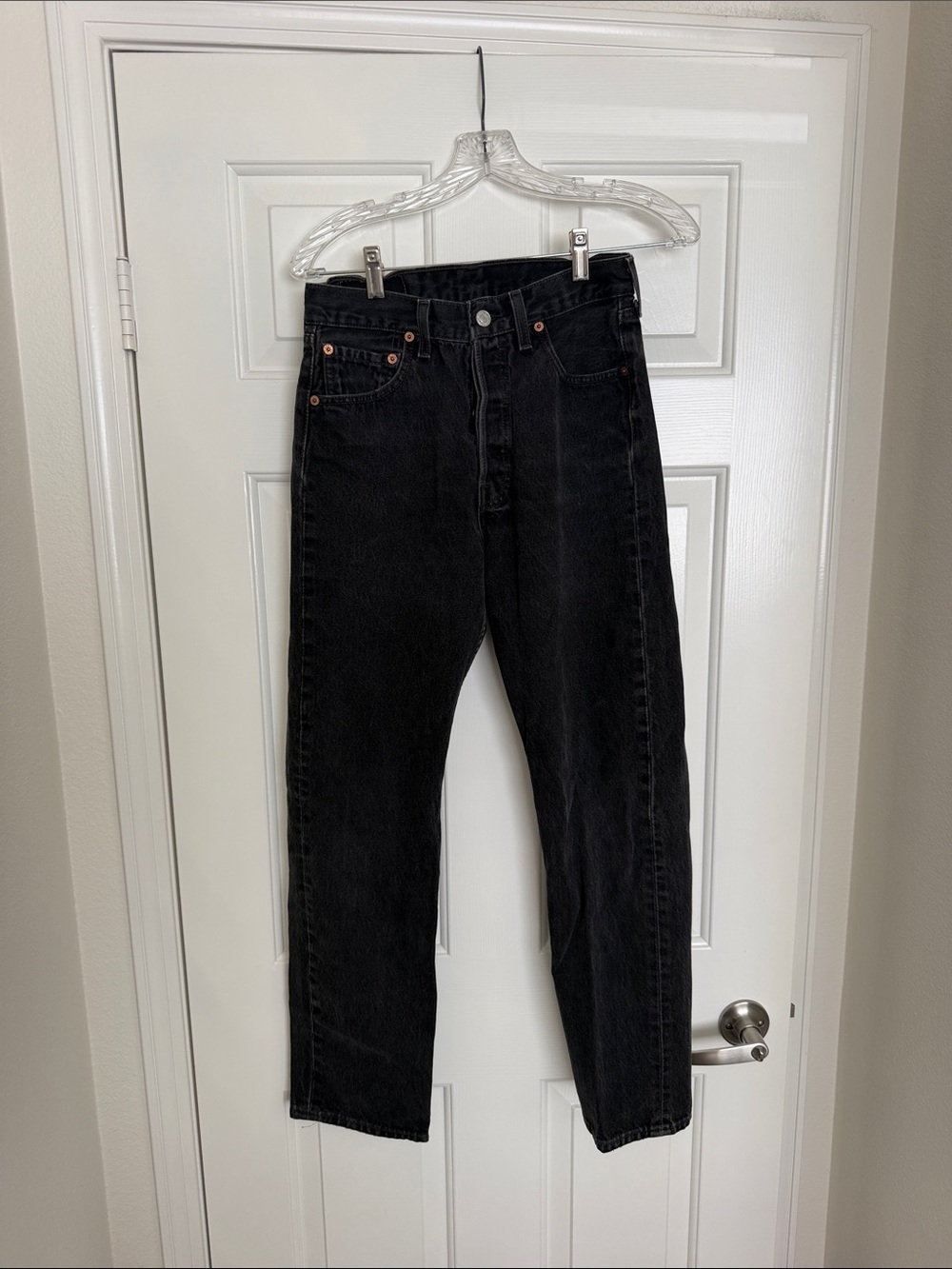 Levi's Men's Black Relaxed Straight Jeans